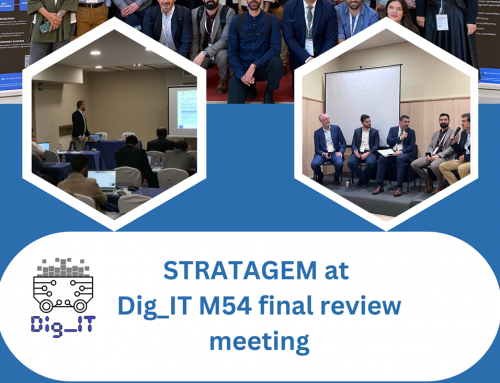 STRATAGEM at the 54M final review meeting of Dig_IT project!