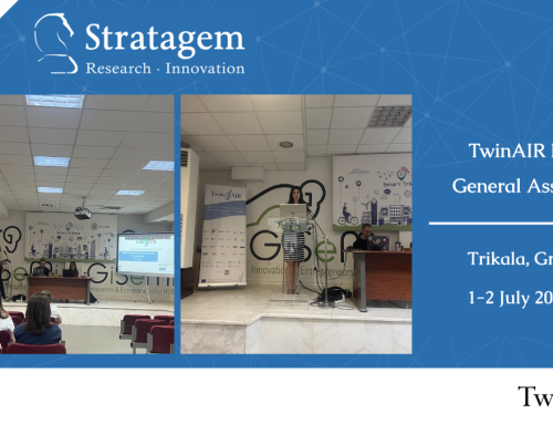 STRATAGEM at the TwinAIR Final General Assembly in Trikala, Greece!