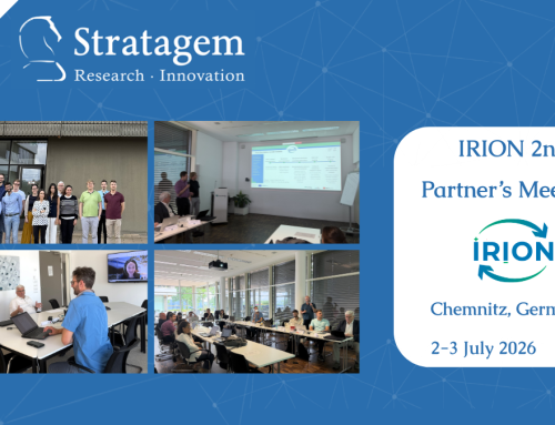 STRATAGEM Participates in the IRION 2nd Partners’ Meeting in Chemnitz, Germany